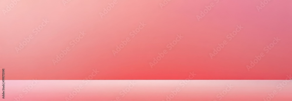 Leinwandbilder a gradient background transitioning from a deep pink at the top to a lighter pink at the bottom, creating a visually appealing and harmonious composition