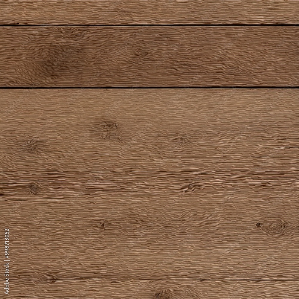 Fototapete a close-up view of a wooden surface with visible grain patterns and knots, creating a textured and natural appearance.