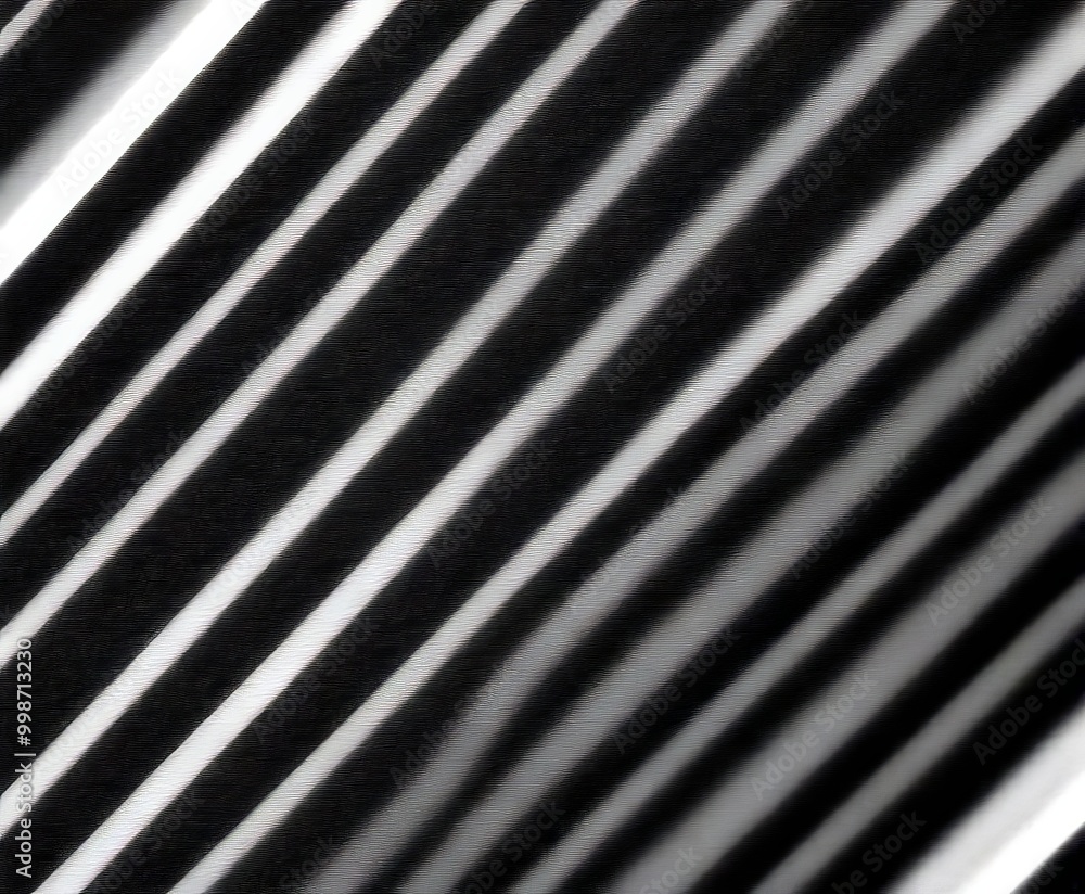 Poster a diagonal pattern of vertical and horizontal lines, creating a sense of movement and rhythm