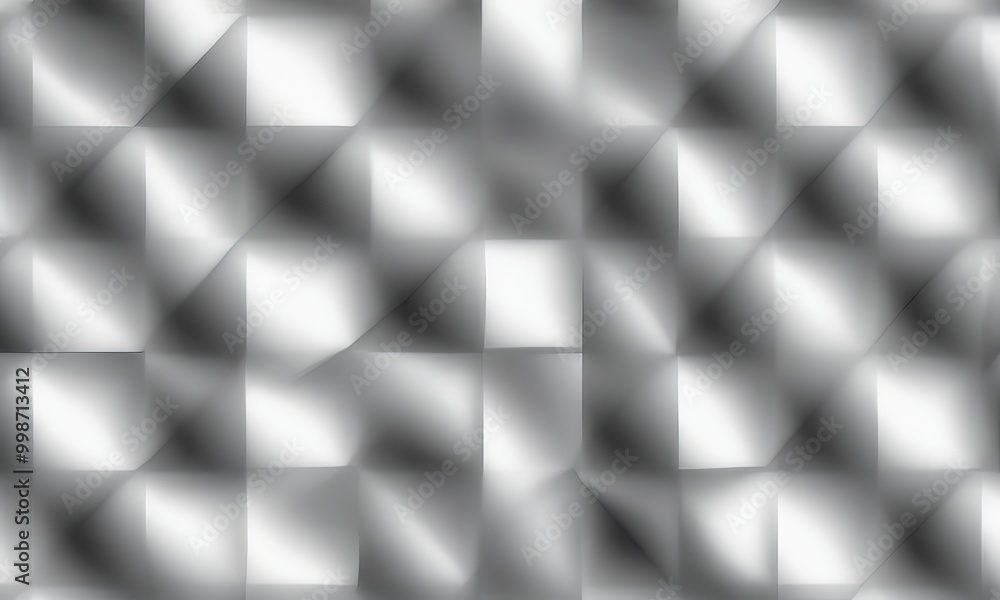 Aufkleber a repeating pattern of white squares arranged in a grid-like fashion, creating a visually striking and abstract design