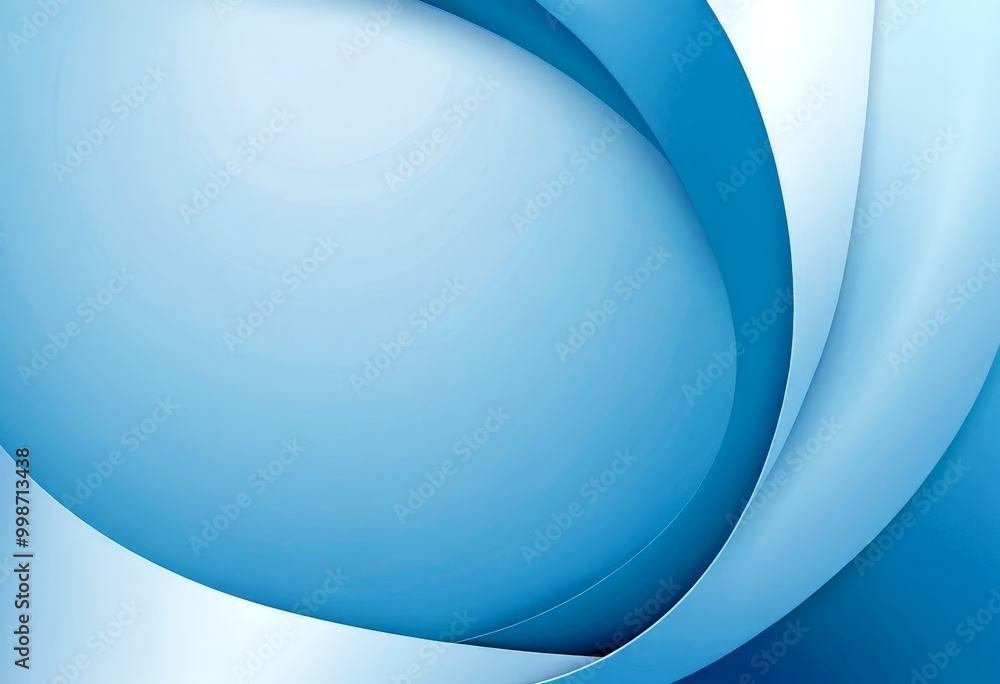 Leinwandbilder a gradient of blue hues, transitioning from a lighter shade at the top left to a darker shade at the