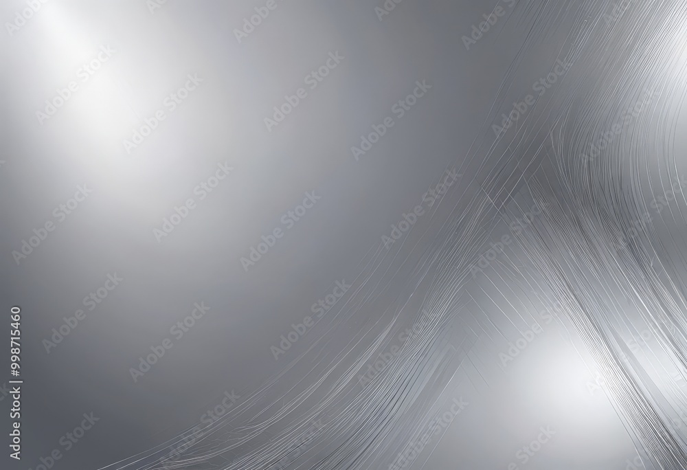 Poster a gradient of gray and white, with a subtle metallic sheen The background transitions from a darker shade at the top to a lighter one at the bottom, creating a sense of depth