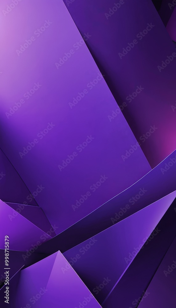 Aufkleber a purple abstract background composed of intersecting diagonal lines and triangular shapes, creating a dynamic and visually striking composition