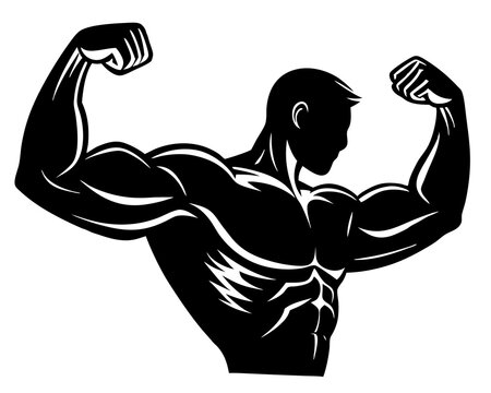 recommend clip art: strong arm flex silhouette vector,Gym silhouette,strength and power,Muscle icon, symbol. Muscle arm silhouette. Biceps logo. Vector