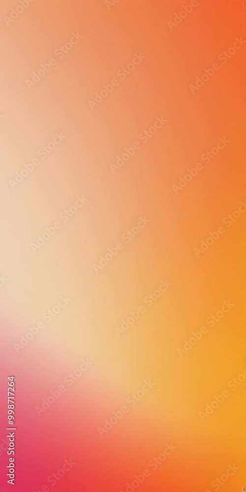 Poster a gradient background with a gradient transitioning from warm orange to soft pink, creating a visual