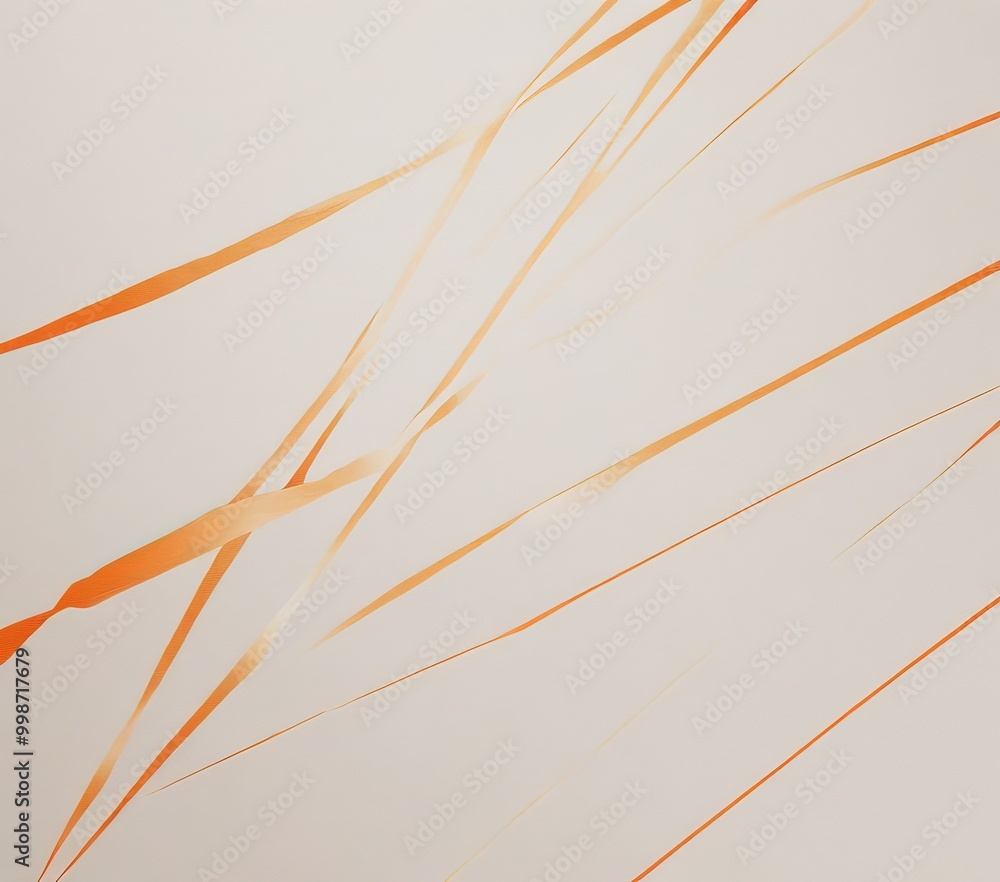 Aufkleber a diagonal pattern of intersecting orange and white lines, creating a dynamic and abstract visual ef