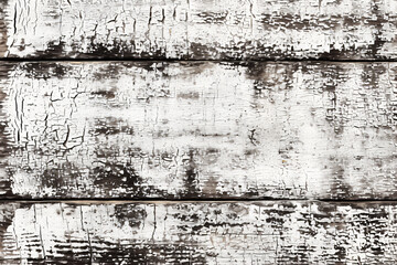Obraz premium Weathered wood planks with peeling paint texture perfect for rustic food photography or creating a vintage scene setting