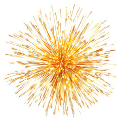 Naklejka premium PNG Golden starburst chandelier light fixture