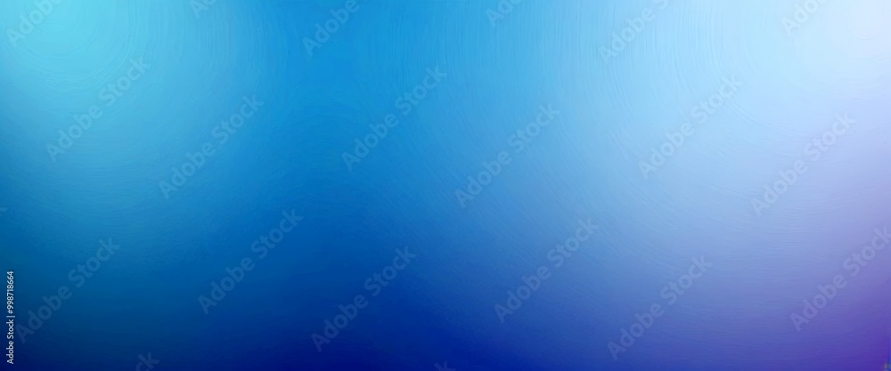 Poster a gradient background transitioning from a deep blue at the top to a lighter blue at the bottom, creating a serene and calming atmosphere