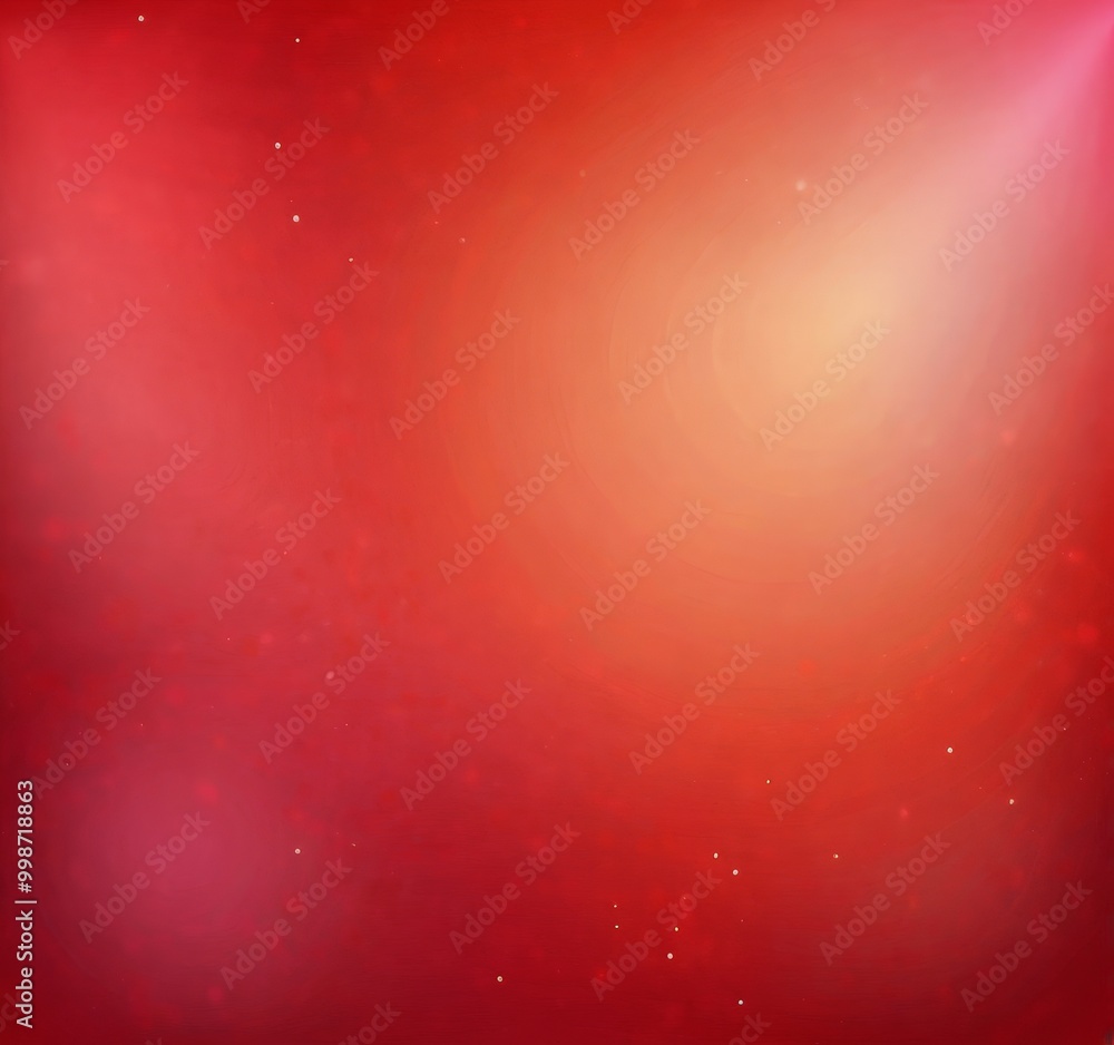 Poster a vibrant red background with a gradient effect transitioning from a deep red at the top to a lighte