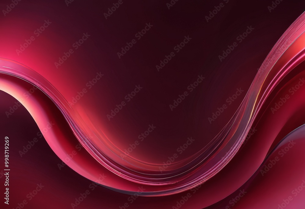 Aufkleber a gradient of deep red hues, transitioning from a lighter shade at the top to a darker one at the bottom The gradient is composed of curved lines, creating a sense of