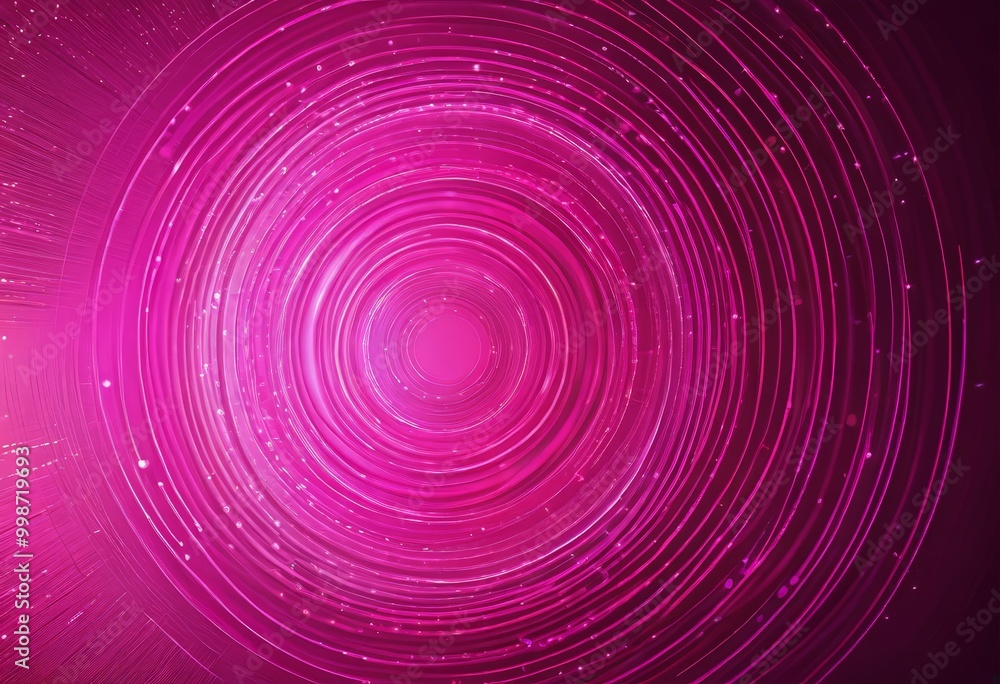 Leinwandbilder a vibrant, abstract background with concentric circles of varying sizes and colors, creating a sense of depth and movement The color palette is dominated by shades of pink