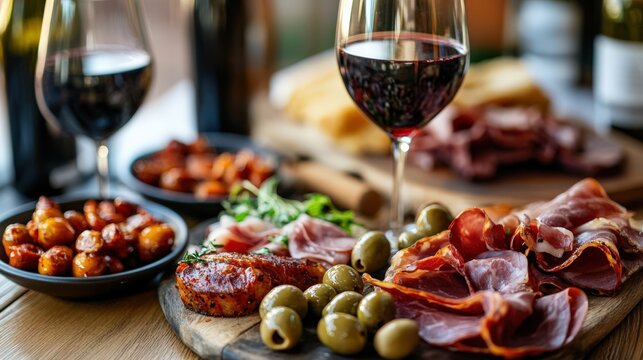 Authentic spanish tapas experience at a cozy local bar for dining decor