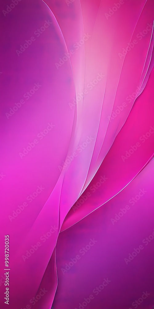 Poster a vibrant abstract composition of overlapping curved lines in shades of pink and purple, creating a dynamic and visually striking effect.