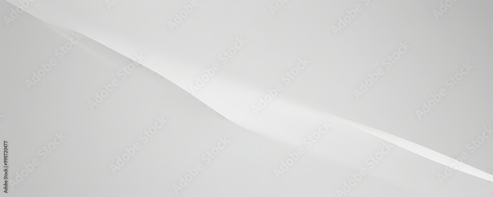 Poster a white, abstract background with a diagonal line running across it, creating a sense of movement and direction