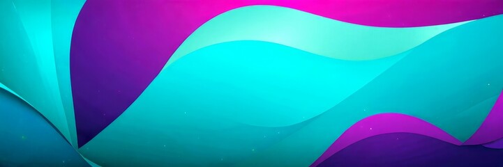 a vibrant abstract composition of overlapping curved lines in various shades of blue, purple, and pink, creating a dynamic and visually striking pattern