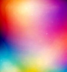 Fototapeta premium a vibrant gradient background featuring a spectrum of colors, transitioning from warm hues at the top to cool tones at the bottom