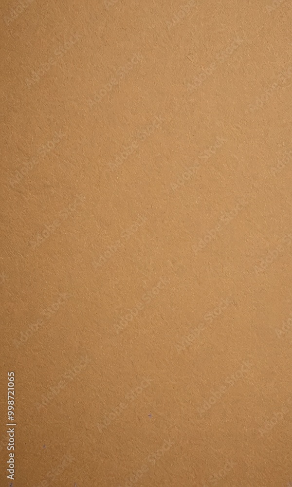 Poster A close-up brown paper surface with a slight texture, without any visible objects or actions