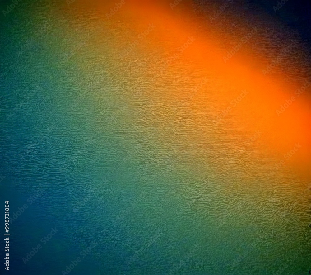 Poster a blurred gradient background with a gradient of blue, green, and orange colors