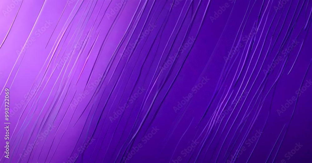 Poster a close-up view textured purple surface with diagonal lines running across it, creating a sense of m