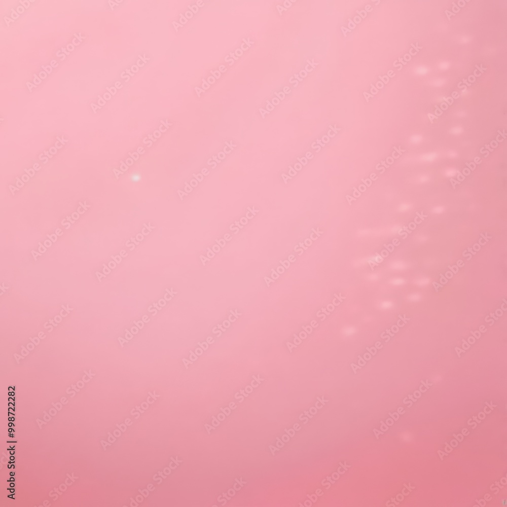 Poster a blurred, abstract representation pink background with a small, white dot in the center, suggesting