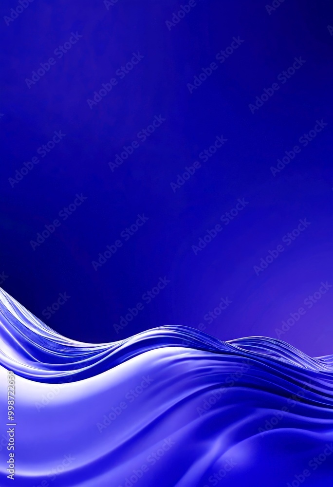 Aufkleber a gradient of blue hues, transitioning from a deep, rich blue at the top to a lighter, more delicate shade at the bottom The gradient is composed of multiple layers, creating