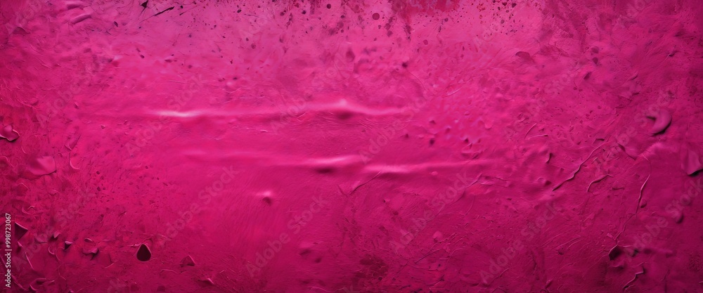 Poster a close-up view textured pink surface with a glossy finish, featuring small bumps and cracks