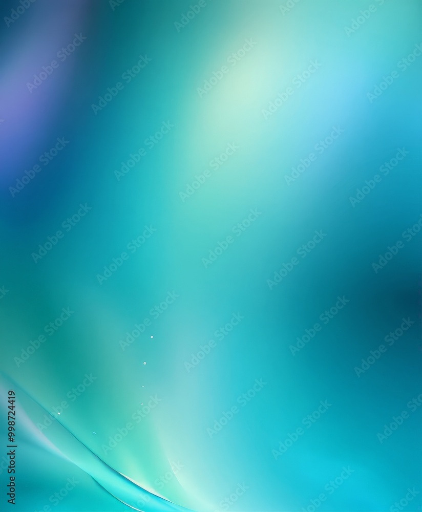 Aufkleber a gradient background transitioning from a deep blue at the top to a lighter shade at the bottom, creating a sense of depth and movement