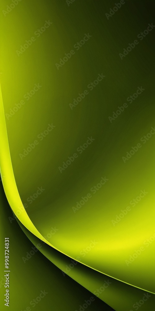 Leinwandbilder a gradient background transitioning from a darker shade of green at the top to a lighter shade at the bottom, creating a sense of depth and movement