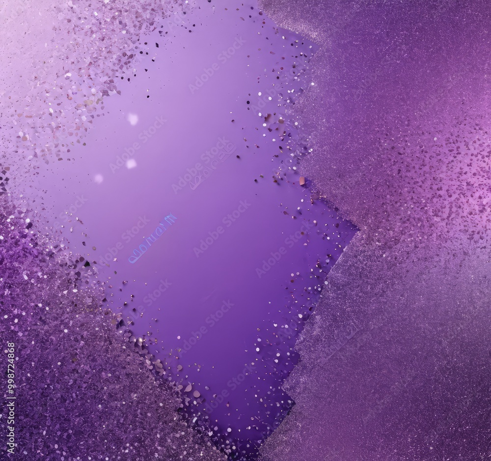Fototapete a purple background with scattered white and black speckles, creating a textured and abstract appear