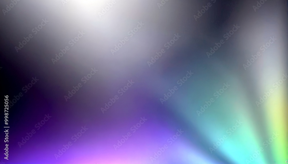 Poster a blurred, gradient background transitioning from purple to blue, with a subtle gradient effect
