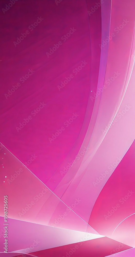 Aufkleber a vibrant abstract composition with a gradient of pink and purple hues, creating a dynamic and visua