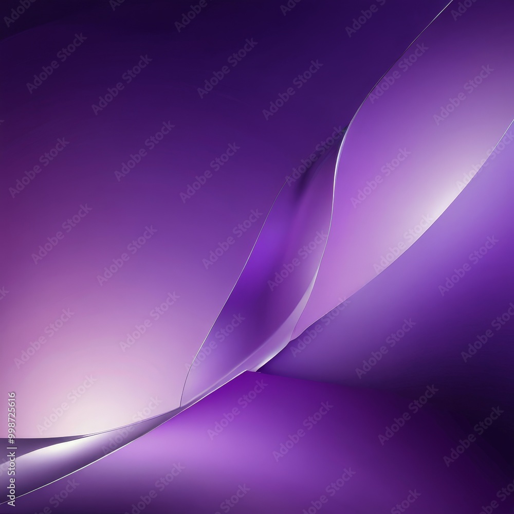 Poster a gradient of purple hues, transitioning from a deep purple at the top left to a lighter shade at th