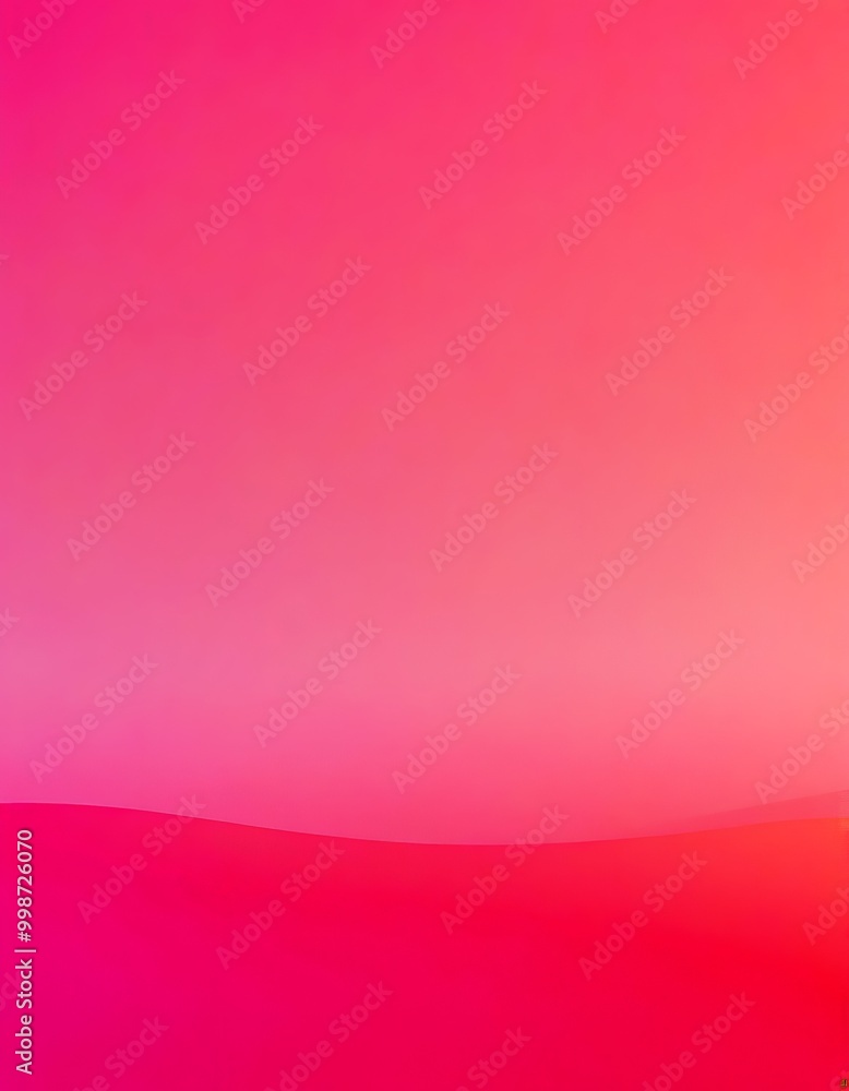 Leinwandbilder a gradient background transitioning from a deep pink at the top to a lighter pink at the bottom, creating a visually appealing and harmonious color scheme