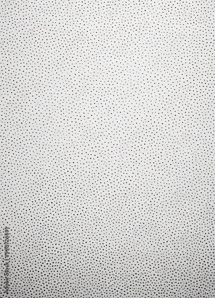 Aufkleber a close-up view white surface with a pattern of small black dots, creating a textured and speckled appearance