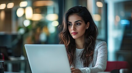 IT professionals use computer technology apps to work online.