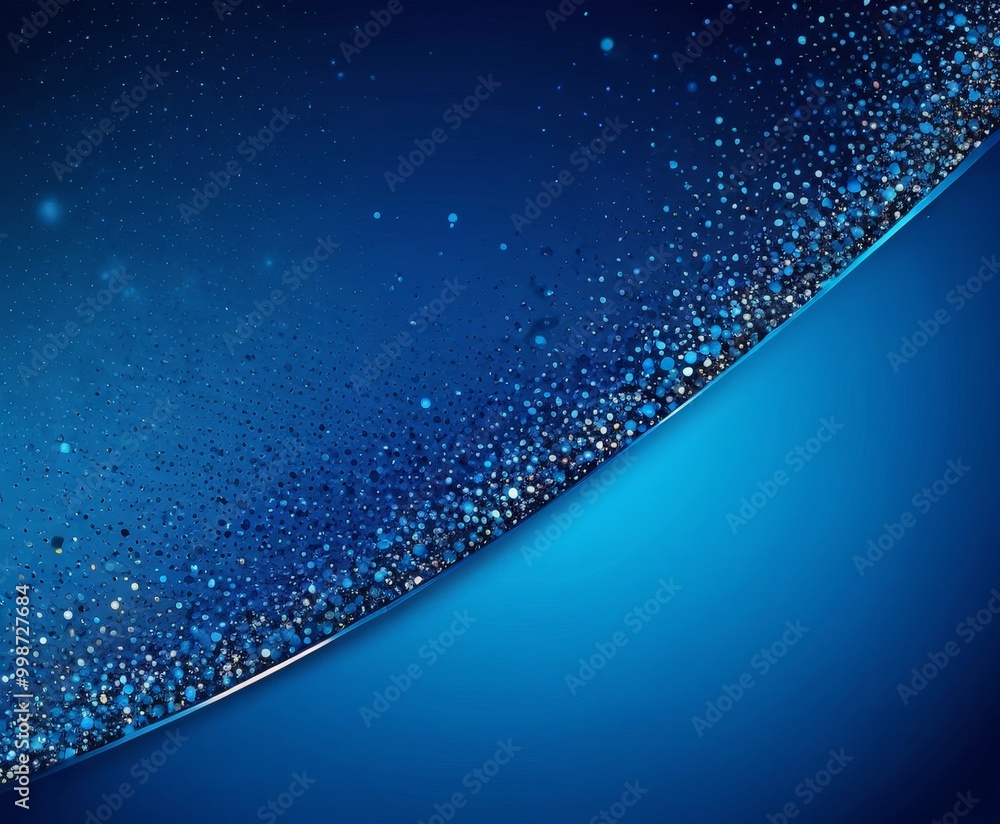 Fototapete a captivating blue gradient background, with a diagonal line running across the center, adorned with