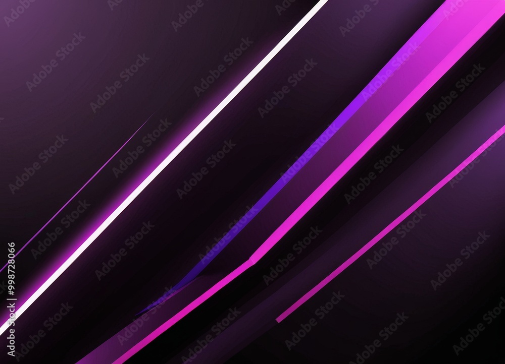 Aufkleber a dark purple background with diagonal lines of varying thicknesses, creating a sense of depth and movement The lines are predominantly white, with subtle hints of purple