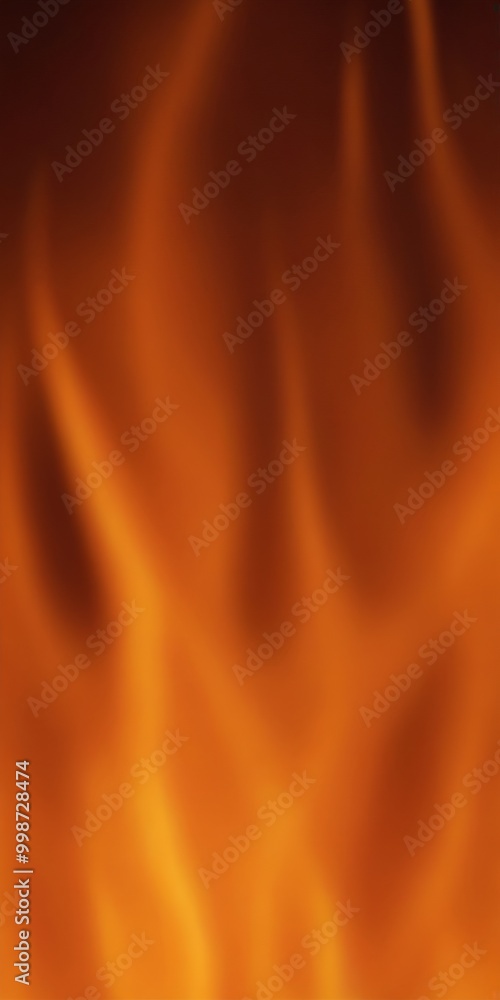 Aufkleber a blurred, fiery background with a gradient of orange and red hues, creating a sense of movement and