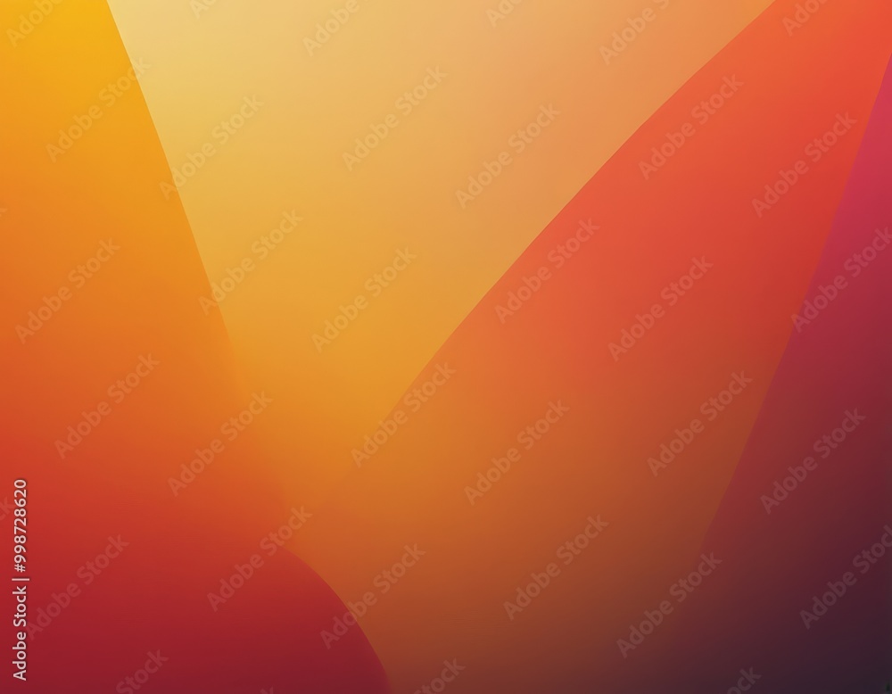 Poster a gradient background with a blend of warm colors, transitioning from a deep orange at the top to a 