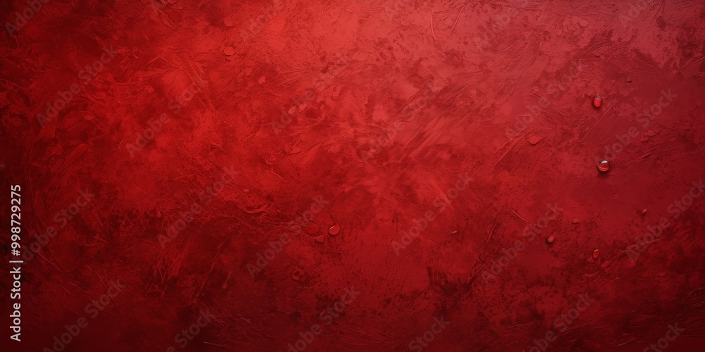 Aufkleber a close-up view textured red surface with small water droplets scattered across it, creating a sense of movement and depth