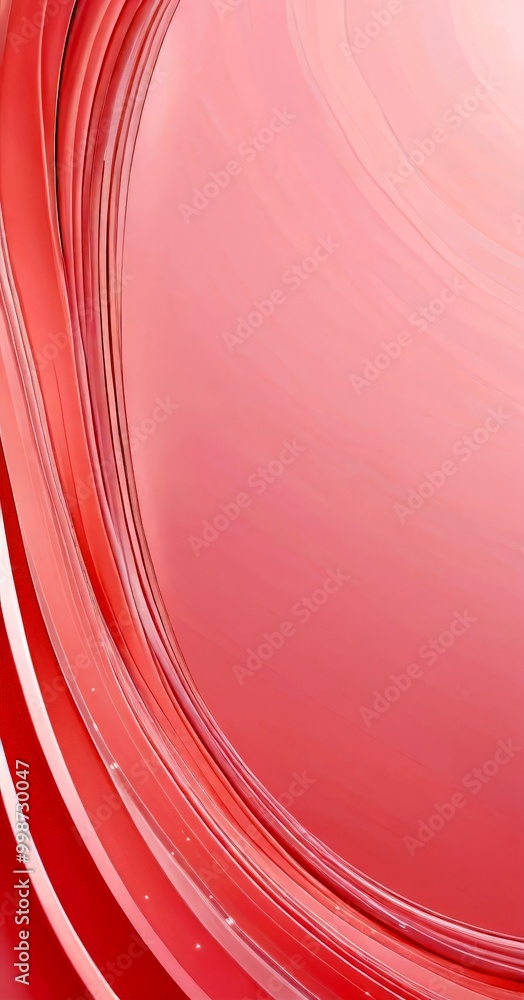 Poster a pink abstract background with curved lines and a gradient effect, creating a visually appealing an