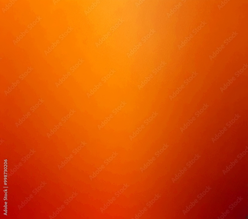 Poster a gradient background transitioning from a deep orange at the top to a lighter orange at the bottom, creating a warm and inviting atmosphere
