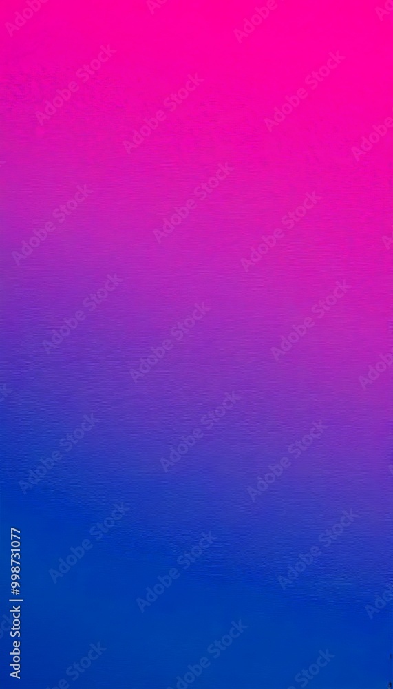 Poster a gradient background transitioning from a deep blue at the top to a vibrant pink at the bottom