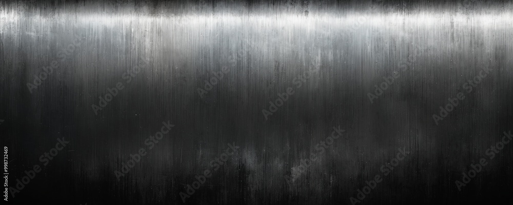 Poster a dark, textured surface with a gradient of black and white, creating a sense of depth and movement