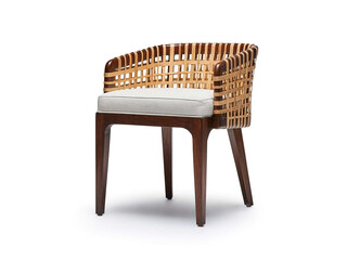 modern design chair with backrest.