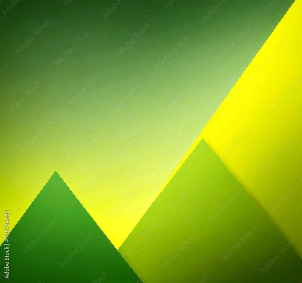 Aufkleber a gradient background with a blend of green and yellow colors, creating a visually appealing abstract design