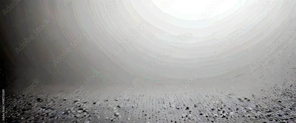 Poster A white background with a pattern of small white dots or specks, creating a textured and abstract appearance
