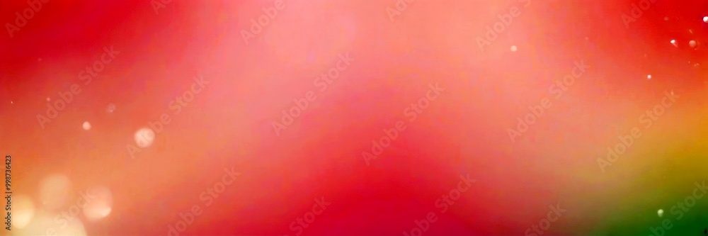 Poster a gradient background transitioning from a soft pink at the top to a pale green at the bottom, with small white dots scattered throughout