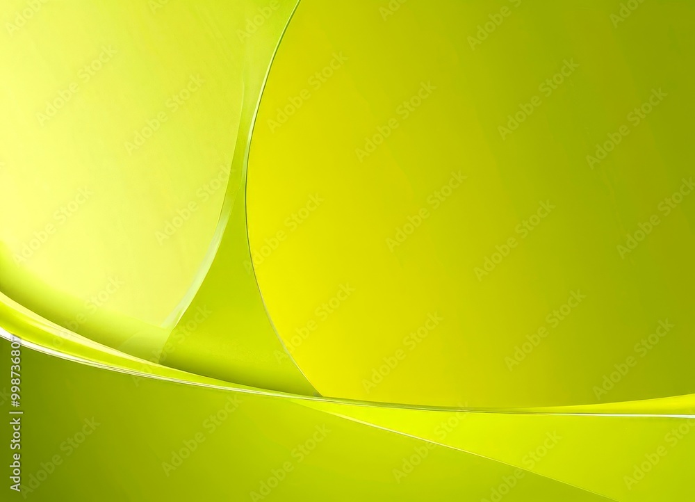 Aufkleber a vibrant abstract background with a gradient of green and yellow colors The dominant green color is in the center, while the yellow color is on the left side, creating a